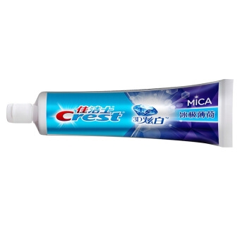 Crest 佳洁士 3D炫白 冰极薄荷牙膏 120g *3件 图2