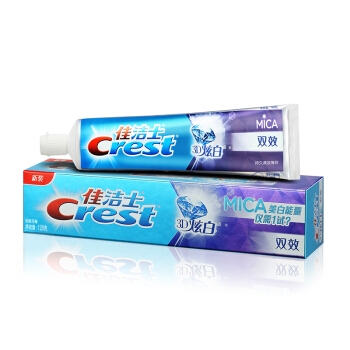 Crest 佳洁士 3D炫白双效牙膏 120g *3件 图4