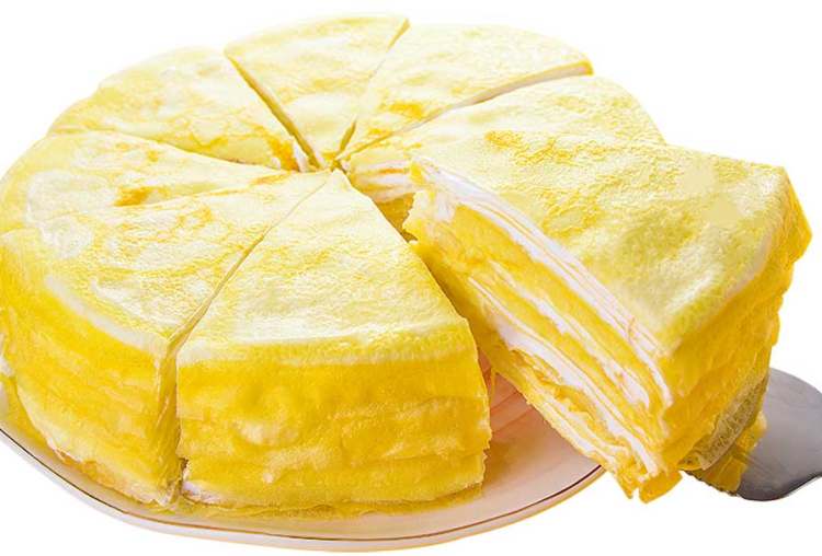 顺丰直达 榴莲千层蛋糕500g 图9