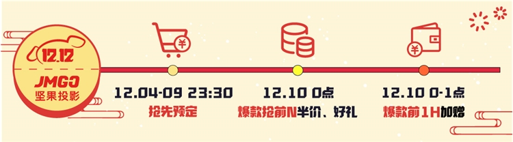 促销活动： 京东 坚果投影 双12大促 图2