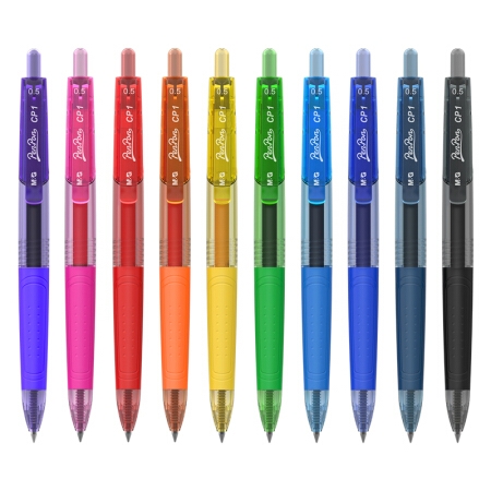 京东PLUS会员： M&G 晨光 PENPON 按动中性笔 10支装 0.5mm *6件 图1