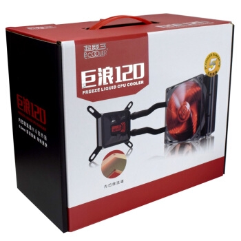 PCCOOLER 超频三 巨浪120 一体式水冷散热器 120冷排 图5