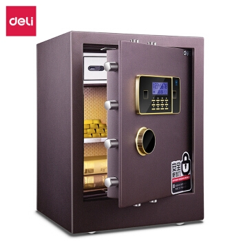 历史低价： deli 得力 33122 至尊金贵系列 电子密码保管箱 55CM 图1