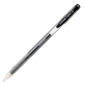 uni 三菱 UM-100 中性笔 黑色 0.5mm 5支装 *6件 图3
