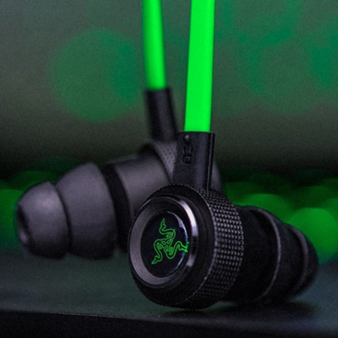 12日0点： RAZER 雷蛇 战锤狂鲨专业版 V2 入耳式耳机 绿色 图5