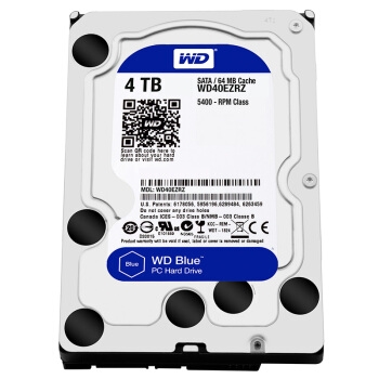 12日0点： WD 西部数据 Blue(蓝盘) 64MB 5400RPM 机械硬盘 4TB（WD40EZRZ） 图2