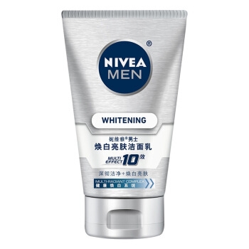 NIVEA 妮维雅 焕白亮肤洁面乳 100g（赠洁面泥 50g） *3件 图1