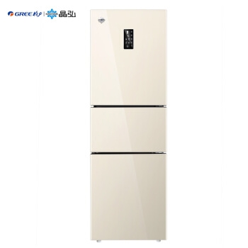 12日0点： KINGHOME 晶弘 BCD-230WETCL 三门冰箱 230升 图1