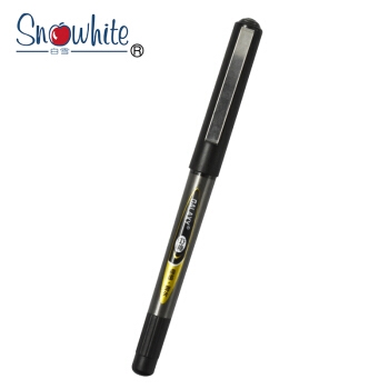 Snowhite 白雪 PVR-155 直液式中性笔 0.38mm 黑色 12支/盒 *5件 图5