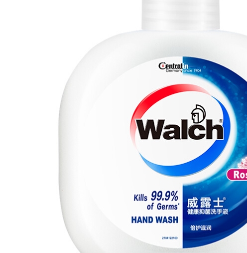 历史低价： Walch 威露士 健康清洁抑菌洗手液 480ml *5件 图2