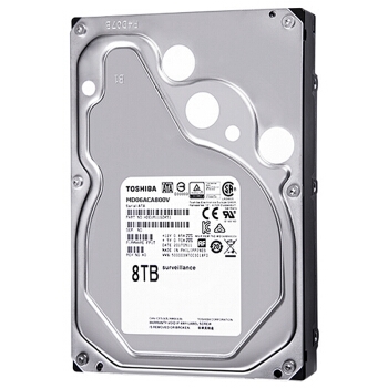TOSHIBA 东芝 监控系列 MD06ACA800V 监控级硬盘 8TB （256MB、7200RPM） 图1