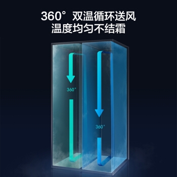 VIOMI 云米 BCD-456WMSD 456升 对开门冰箱 星光金 图4