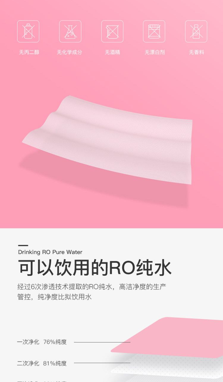 怡恩贝 einb 婴儿手口湿巾80抽*10包 图2