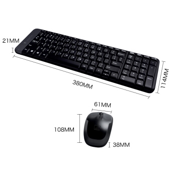 Logitech 罗技 MK220 无线光电键鼠套装 图3