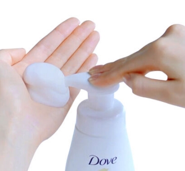 京东PLUS会员： Dove 多芬 润泽水嫩泡沫洁面乳 160ml*4（共赠洗护三件套1套） 图3