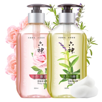 京东PLUS会员： 六神 香氛沐浴露 300ml*2 *3件 +凑单品 图1