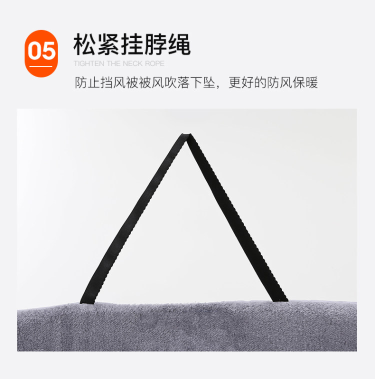 升级加绒加厚 冬季电动摩托车挡风被 图8