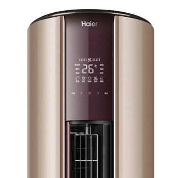 Haier 海尔 KFR-72LW/07UDP21AU1 3匹 冷暖变频 圆柱式空调 图5
