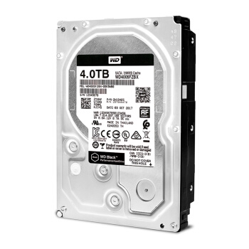 Western Digital 西部数据 黑盘 台式机硬盘 4TB 256MB 7200rpm WD4005FZBX 图3