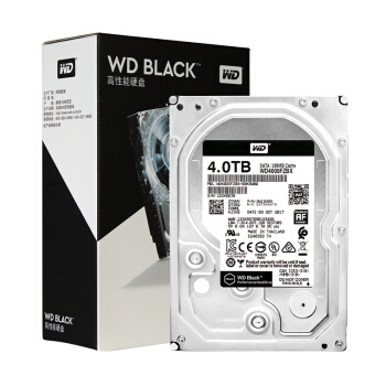 Western Digital 西部数据 黑盘 台式机硬盘 4TB 256MB 7200rpm WD4005FZBX 图1