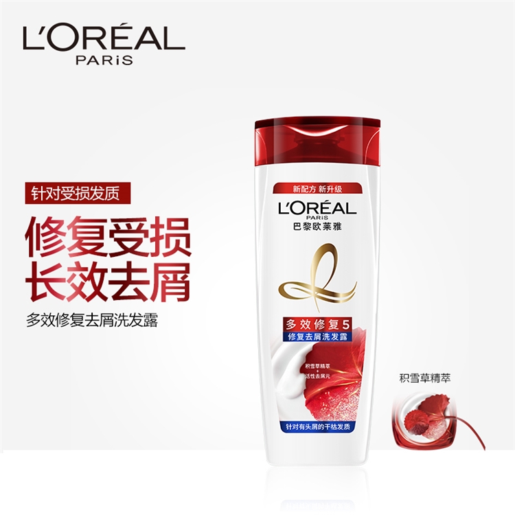 L'OREAL PARIS 巴黎欧莱雅 多效修复 洗发露 400ml *8件 图1