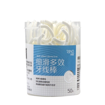 纳诺神蜂 羽诺细滑多效牙线棒 50支/盒 *14件 +凑单品 图4