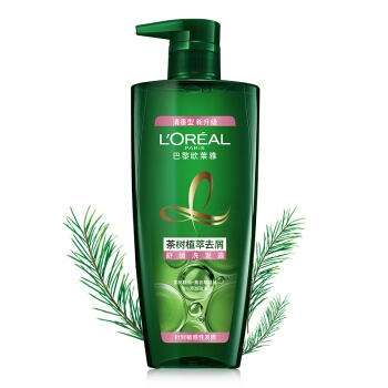 L'OREAL PARIS 巴黎欧莱雅 茶树植萃去屑 舒缓洗发露 700ml *3件 图1