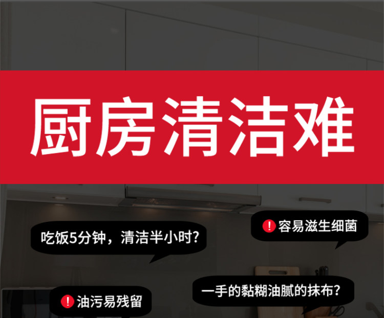 南极人 厨房湿巾40片 图1