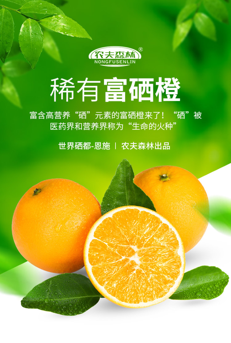 农夫森林 赣南脐橙现摘现发10斤 图1