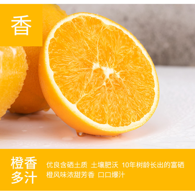 农夫森林 赣南脐橙现摘现发10斤 图5
