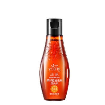 滋源 茶籽控油去屑套装（洗60ml+护60ml） *4件 图2