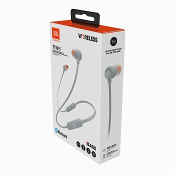 JBL T110BT 入耳式蓝牙耳机 灰色 图5
