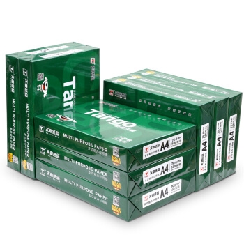 TANGO 天章 新绿天章 A4复印纸 70g 500张/包 8包整箱装（4000张） *2件 图3