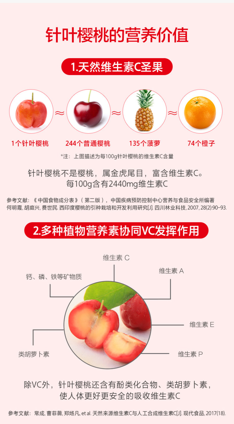 养生堂 天然维生素C咀嚼片850g 图6