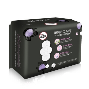 kotex 高洁丝 纯棉日用超薄卫生巾 240mm 25片 *13件 图5
