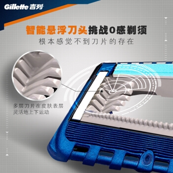 Gillette 吉列 锋隐致顺 剃须刀套装 （1刀架1刀头） *2件 图4
