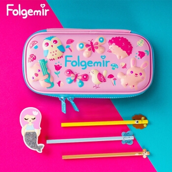 Folgemir 跟我来 EVA大容量文具盒 动物乐园款 中号 图2