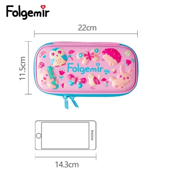 Folgemir 跟我来 EVA大容量文具盒 动物乐园款 中号 图3