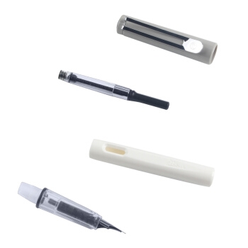 pimio 毕加索 钢笔签字笔 0.5mm 619灰白色 *3件 图3