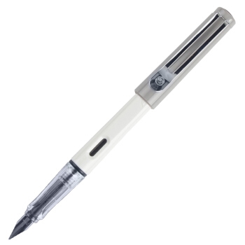 pimio 毕加索 钢笔签字笔 0.5mm 619灰白色 *3件 图1