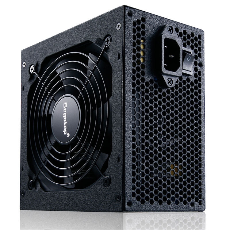 京东PLUS会员： Segotep 鑫谷 GP600G 黑金版 电源 额定500W 图2