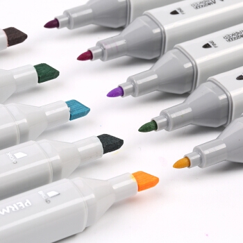 京东PLUS会员: TRUECOLOR 真彩 MK2900A-48 方杆专业马卡笔套装 48色 图3