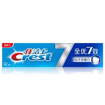 Crest 佳洁士 全优7效 祛牙渍健白牙膏 180g *10件 图3
