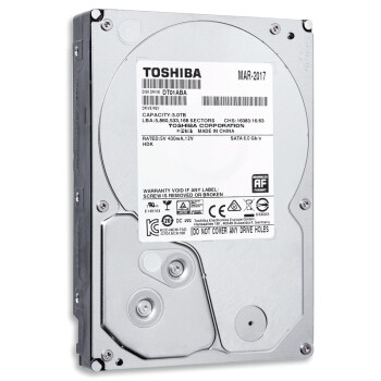 TOSHIBA 东芝 监控级系列 3TB 32MB 5900rpm DT01ABA300V 图2