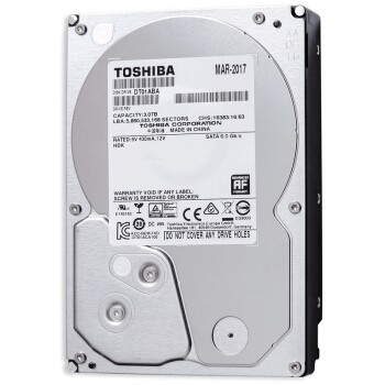 TOSHIBA 东芝 监控级系列 3TB 32MB 5900rpm DT01ABA300V 图4