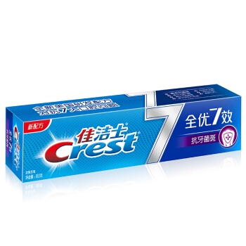 Crest 佳洁士 全优7效抗牙菌斑牙膏 180g *17件 图4