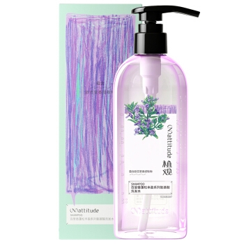 京东PLUS会员： NATTITUDE 植观 氨基酸轻盈蓬松洗发水 251ml *3件 图1