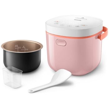 PHILIPS 飞利浦 HD3070/00 电饭煲 2L 粉色 图5