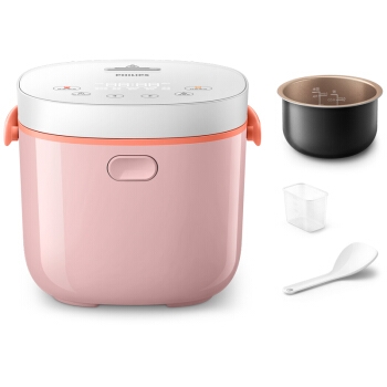 PHILIPS 飞利浦 HD3070/00 电饭煲 2L 粉色 图4