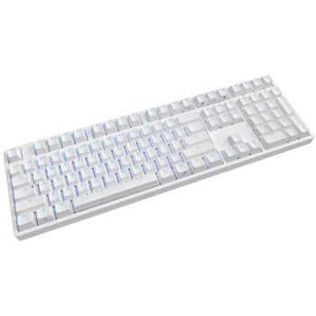 ikbc F-108 时光机 108键 机械键盘（Cherry红轴、白色） 图3